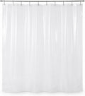 Clear Heavy-Duty Vinyl Shower Curtain Liner