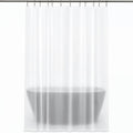Waterproof Frosted Shower Curtain Liner