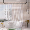 Clear EVA 2-in-1 Shower Curtain Liner